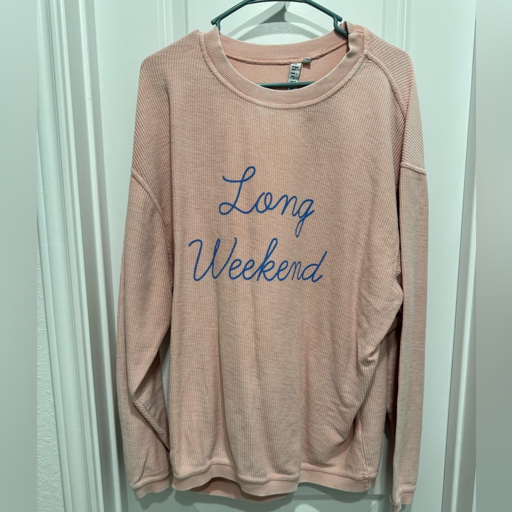 Friday + Saturday Chicka-d Corded Crew Large